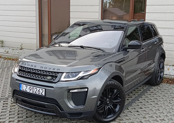 Land Rover Range Rover Evoque cena 117900 przebieg: 60000, rok produkcji 2018 z Biała małe 562